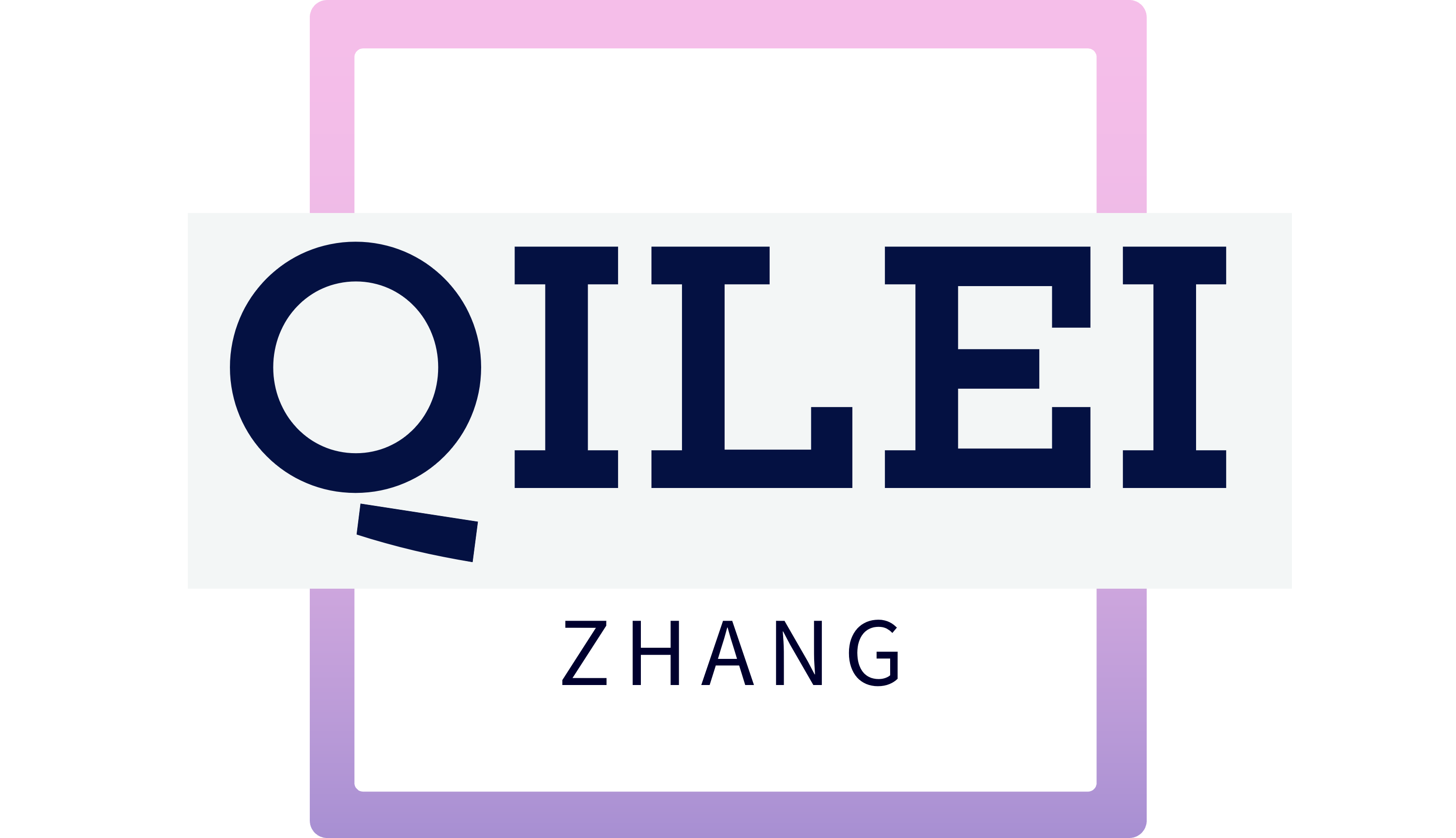 Qilei Zhang - Personal Website